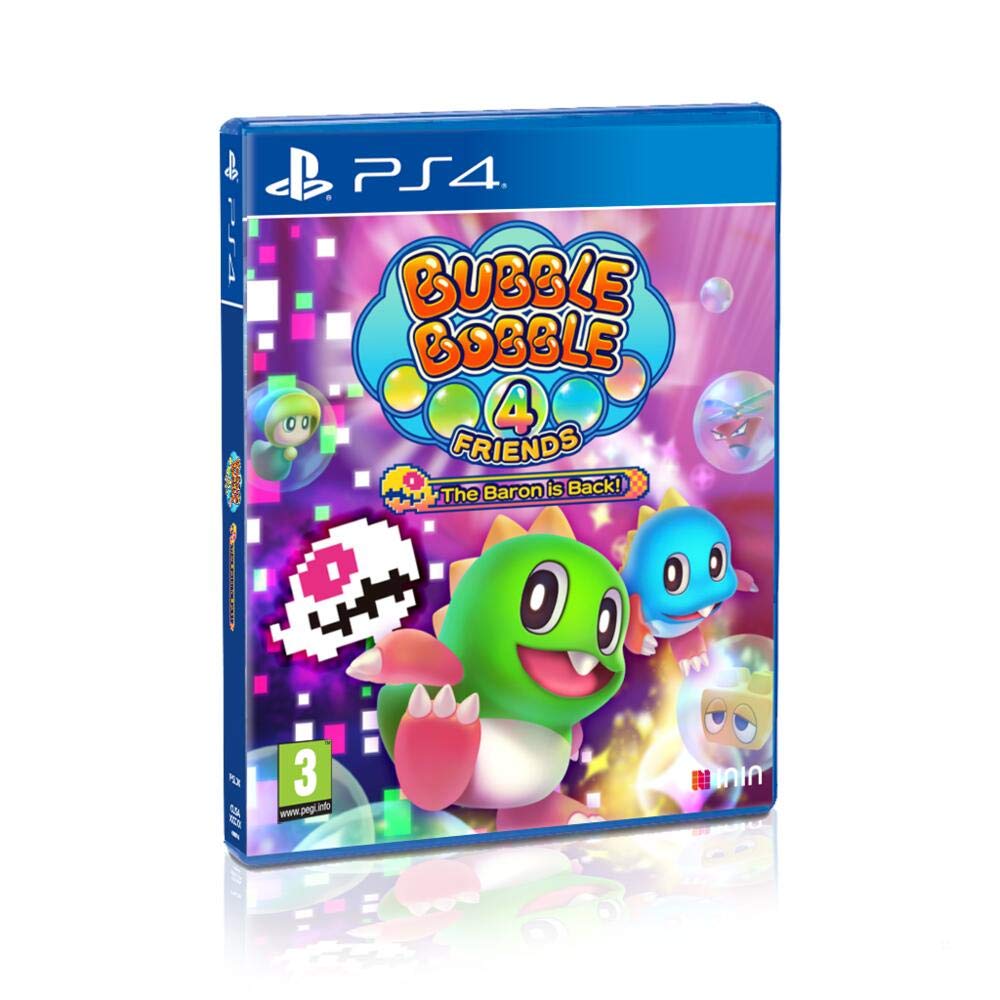 Bubble Bobble 4 amis. Le baron est de retour - Playstation 4 Bubble Bobble 4 amis. Le baron est de retour - Playstation 4